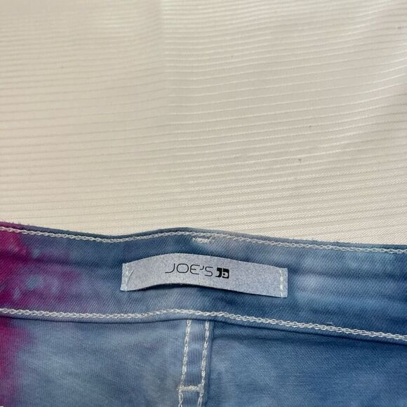 Joe’s Tie Dye Skinny Ankle Nadeen Destroyed Denim Jeans Size 29 - Picture 7 of 10